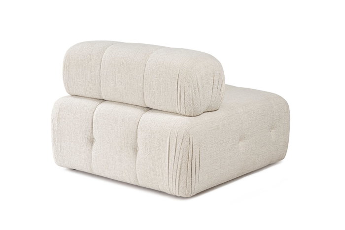 Atelier Del Sofa O1 Sofá de 1 Plaza Crema Comodidad Inigualable